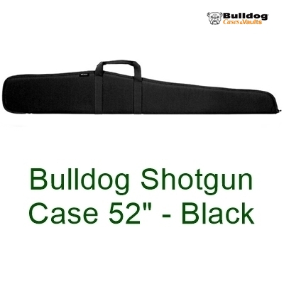 Bulldog Shotgun Case 52 Inch - Black